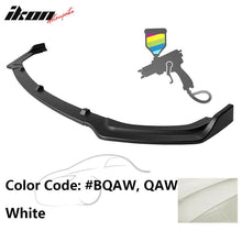 Load image into Gallery viewer, 2018-2022 Infiniti Q50 Base Premium Painted Front Bumper Lip 3PC
