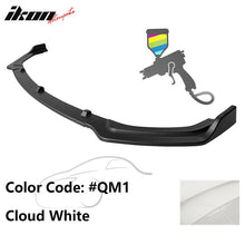 Load image into Gallery viewer, 2018-2022 Infiniti Q50 Base Premium Painted Front Bumper Lip 3PC