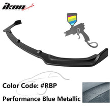 Load image into Gallery viewer, 2018-2022 Infiniti Q50 Base Premium Painted Front Bumper Lip 3PC