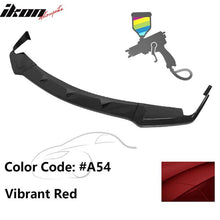 Load image into Gallery viewer, 2014-2017 Infiniti Q50 Q50S Sport Model Painted Front Bumper Lip ABS
