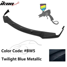 Load image into Gallery viewer, 2014-2017 Infiniti Q50 Q50S Sport Model Painted Front Bumper Lip ABS