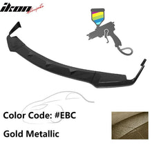 Load image into Gallery viewer, 2014-2017 Infiniti Q50 Q50S Sport Model Painted Front Bumper Lip ABS