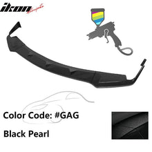 Load image into Gallery viewer, 2014-2017 Infiniti Q50 Q50S Sport Model Painted Front Bumper Lip ABS