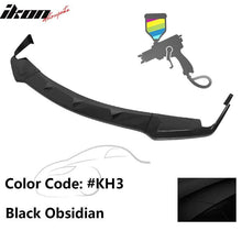 Load image into Gallery viewer, 2014-2017 Infiniti Q50 Q50S Sport Model Painted Front Bumper Lip ABS