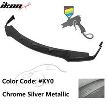 Load image into Gallery viewer, 2014-2017 Infiniti Q50 Q50S Sport Model Painted Front Bumper Lip ABS