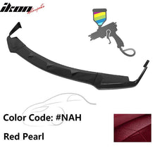 Load image into Gallery viewer, 2014-2017 Infiniti Q50 Q50S Sport Model Painted Front Bumper Lip ABS