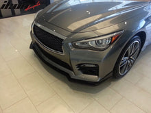 Load image into Gallery viewer, 2014-2017 Infiniti Q50 Q50S Sport Model Painted Front Bumper Lip ABS