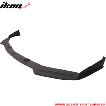 Load image into Gallery viewer, 2014-2017 Infiniti Q50 Q50S Sport Model Painted Front Bumper Lip ABS