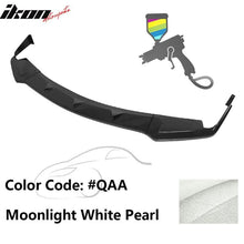 Load image into Gallery viewer, 2014-2017 Infiniti Q50 Q50S Sport Model Painted Front Bumper Lip ABS