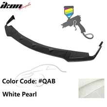 Load image into Gallery viewer, 2014-2017 Infiniti Q50 Q50S Sport Model Painted Front Bumper Lip ABS