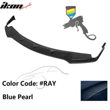 Load image into Gallery viewer, 2014-2017 Infiniti Q50 Q50S Sport Model Painted Front Bumper Lip ABS