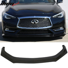 Load image into Gallery viewer, 2017-2018 Infiniti Q60 V4 Style Front Bumper Lip - PU