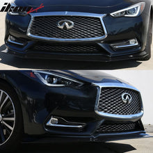 Load image into Gallery viewer, 2017-2018 Infiniti Q60 V4 Style Front Bumper Lip - PU
