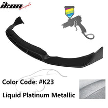Load image into Gallery viewer, 2017-2019 Infiniti QX30 IKON Style Front Bumper Lip Painted PP