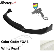 Load image into Gallery viewer, 2017-2019 Infiniti QX30 IKON Style Front Bumper Lip Painted PP