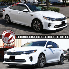 Load image into Gallery viewer, 2016-2018 Kia Optima Front Bumper Lip Spoiler CS Style Carbon Fiber