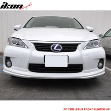 Load image into Gallery viewer, 2011-2013 Lexus CT200H TM Style Front Bumper Lip Spoiler PP