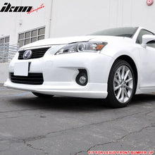 Load image into Gallery viewer, 2011-2013 Lexus CT200H TM Style Front Bumper Lip Spoiler PP