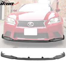 Load image into Gallery viewer, 2013-2015 Lexus GS350 F Sport IKON Style Front Bumper Lip Painted PP