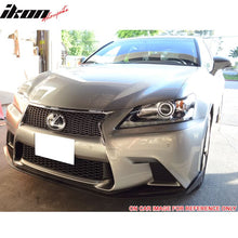 Load image into Gallery viewer, 2013-2015 Lexus GS350 GS450 F Sport SK Style Front Bumper Lip PU