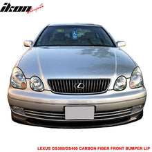 Load image into Gallery viewer, 1998-2005 Lexus GS300 GS400 VIP Style Matte Carbon Front Bumper Lip