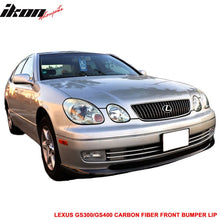 Load image into Gallery viewer, 1998-2005 Lexus GS300 GS400 VIP Style Matte Carbon Front Bumper Lip