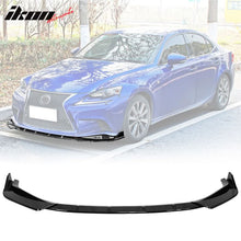 Load image into Gallery viewer, 2014-2016 Lexus IS F Sport IKON Style Front Bumper Lip Spoiler 3PCS