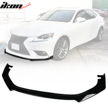 Load image into Gallery viewer, 2014-2016 Lexus IS Base Model Front Bumper Lip Splitter PP 3PCS