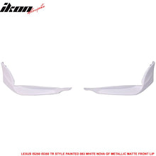 Load image into Gallery viewer, 2014-2016 Lexus IS Model TR-D Style Front Bumper Lip Splitters 2PC