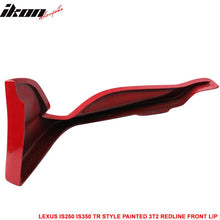 Load image into Gallery viewer, 2014-2016 Lexus IS Model TR-D Style Front Bumper Lip Splitters 2PC