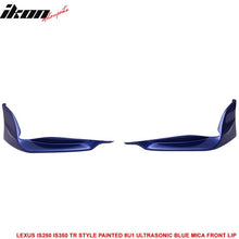 Load image into Gallery viewer, 2014-2016 Lexus IS Model TR-D Style Front Bumper Lip Splitters 2PC