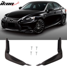 Load image into Gallery viewer, 2014-2016 Lexus IS Model TR-D Style Front Bumper Lip Splitters 2PC