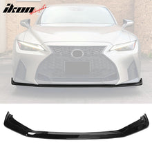 Load image into Gallery viewer, 2021-2023 Lexus IS350 F Sport Front Lip Spoiler Black ABS