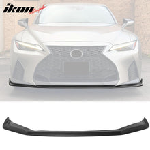 Load image into Gallery viewer, 2021-2023 Lexus IS350 F Sport Front Lip Spoiler Black ABS