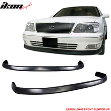 Load image into Gallery viewer, 1998-2000 Lexus lS400 VIP Style Unpainted Black Front Bumper Lip PU