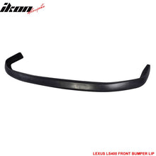 Load image into Gallery viewer, 1998-2000 Lexus lS400 VIP Style Unpainted Black Front Bumper Lip PU