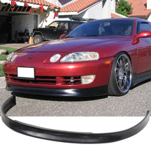 Load image into Gallery viewer, 1992-1996 Lexus SC300 SC400 Wise Style Black Front Bumper Lip PU