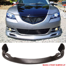 Load image into Gallery viewer, 2004-2006 Mazda 3 K Style Unpainted Front Bumper Lip Chin Spoiler PU