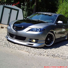 Load image into Gallery viewer, 2004-2006 Mazda 3 K Style Unpainted Front Bumper Lip Chin Spoiler PU