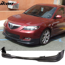 Load image into Gallery viewer, 2007-2009 Mazda 3 N1 Style Unpainted Black Front Bumper Lip PU