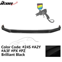 Load image into Gallery viewer, 2017-2018 Mazda 3 4Dr 5Dr MK Style Front Bumper Lip Spoiler ABS