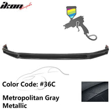 Load image into Gallery viewer, 2017-2018 Mazda 3 4Dr 5Dr MK Style Front Bumper Lip Spoiler ABS