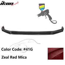 Load image into Gallery viewer, 2017-2018 Mazda 3 4Dr 5Dr MK Style Front Bumper Lip Spoiler ABS