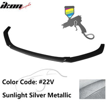 Load image into Gallery viewer, 2014-2017 Mazda 3 V1 Style Painted Front Bumper Lip Spoiler PP