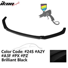 Load image into Gallery viewer, 2014-2017 Mazda 3 V1 Style Painted Front Bumper Lip Spoiler PP