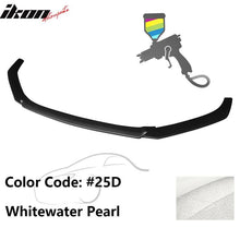 Load image into Gallery viewer, 2014-2017 Mazda 3 V1 Style Painted Front Bumper Lip Spoiler PP