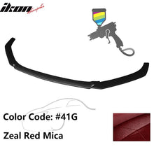 Load image into Gallery viewer, 2014-2017 Mazda 3 V1 Style Painted Front Bumper Lip Spoiler PP