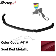 Load image into Gallery viewer, 2014-2017 Mazda 3 V1 Style Painted Front Bumper Lip Spoiler PP