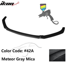 Load image into Gallery viewer, 2014-2017 Mazda 3 V1 Style Painted Front Bumper Lip Spoiler PP
