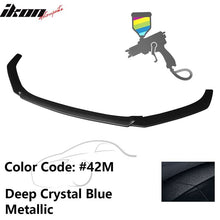 Load image into Gallery viewer, 2014-2017 Mazda 3 V1 Style Painted Front Bumper Lip Spoiler PP